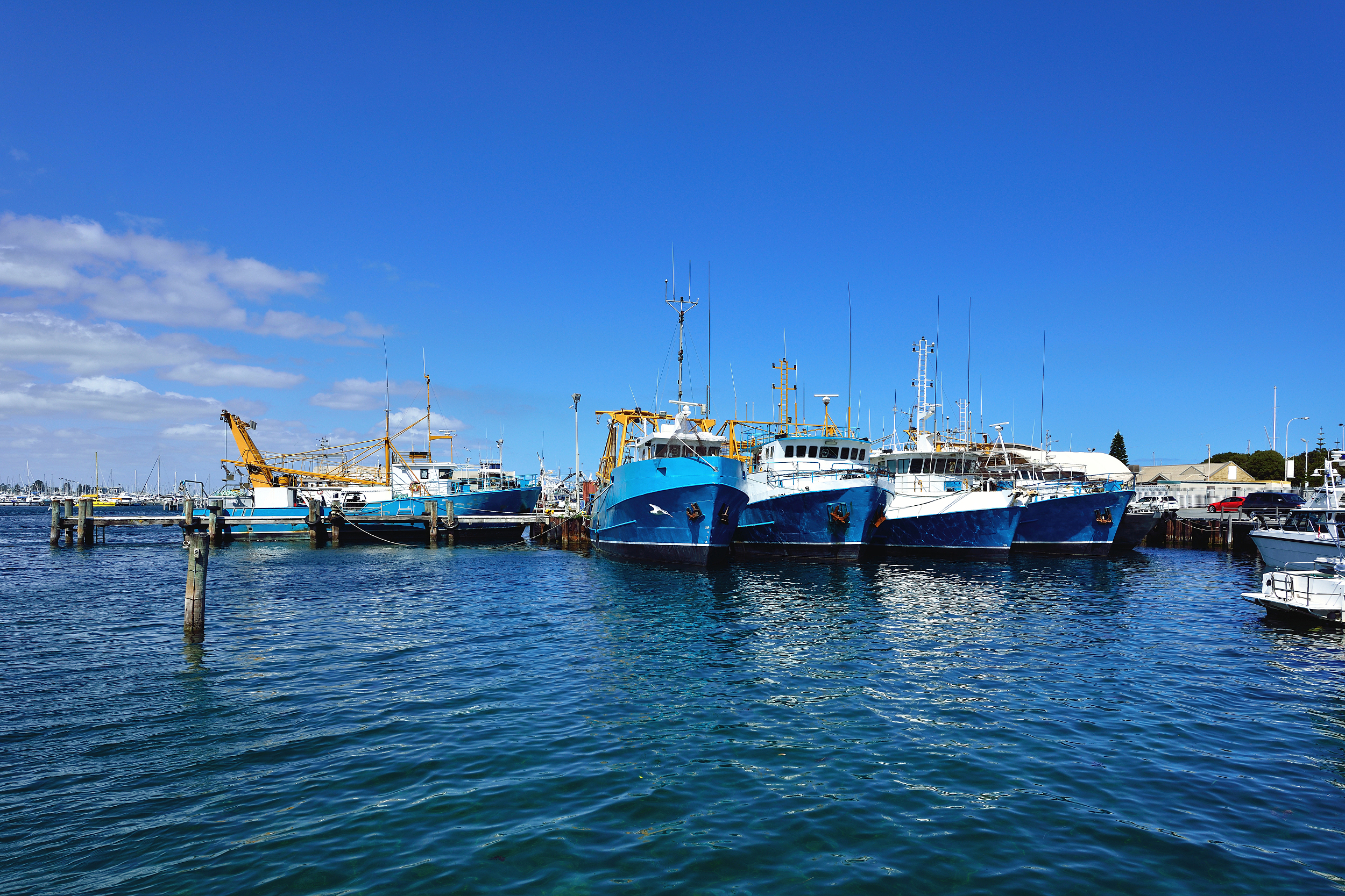 to the fishermen - the jetty