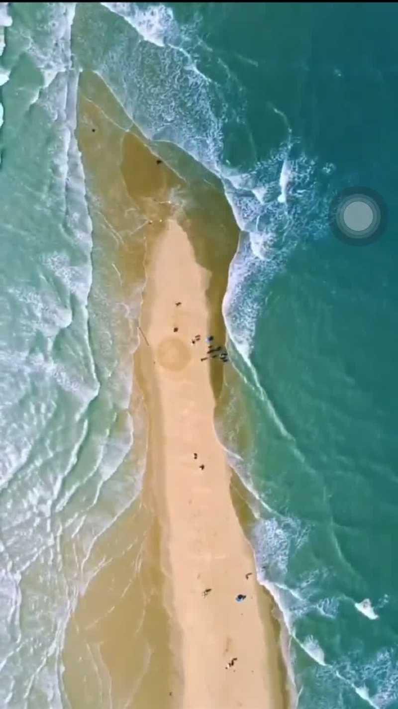 【神奇的浮水沙滩| 东山岛 鱼骨沙洲 】 98日出日落,潮