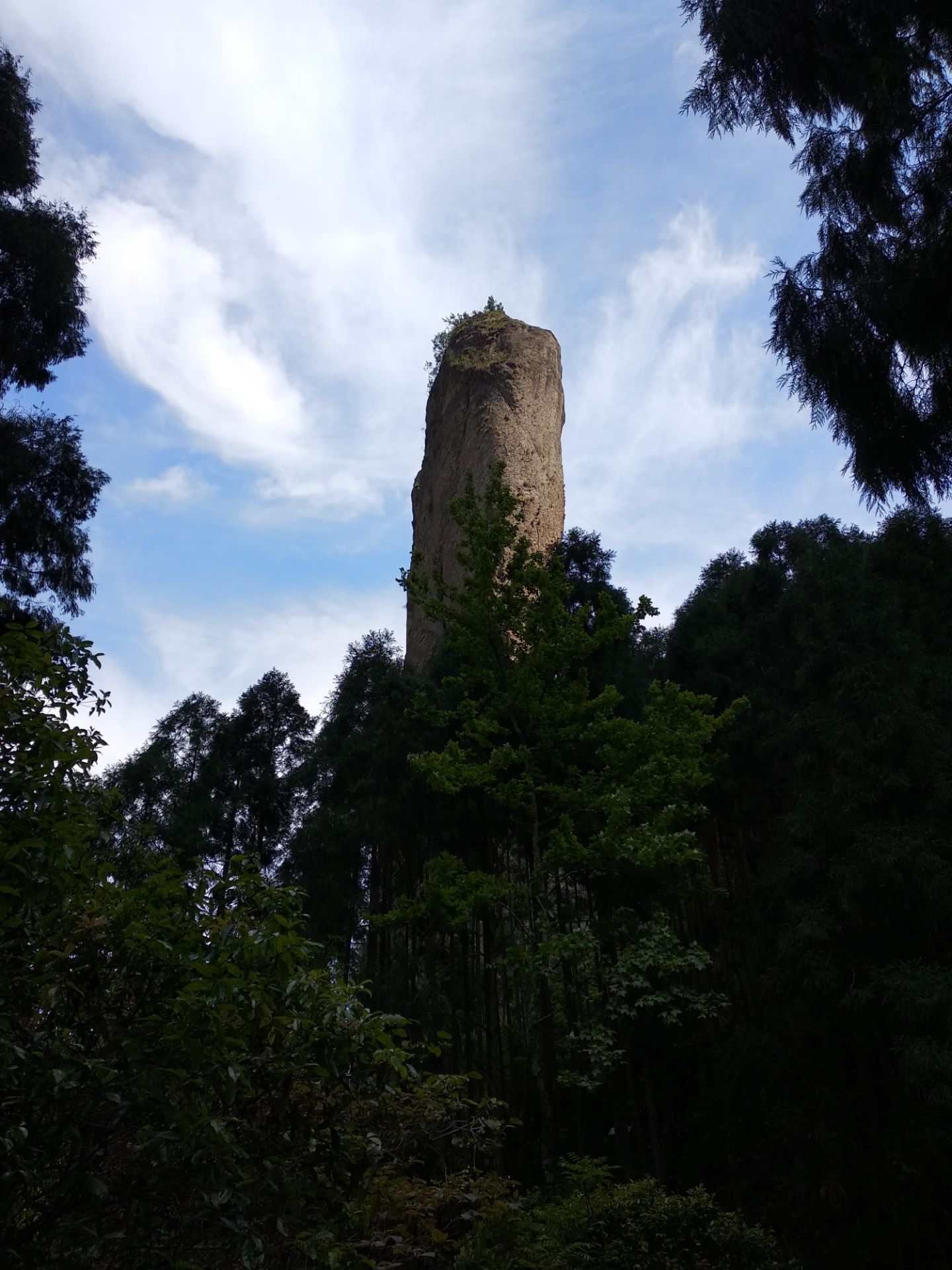 大龍湫景區的