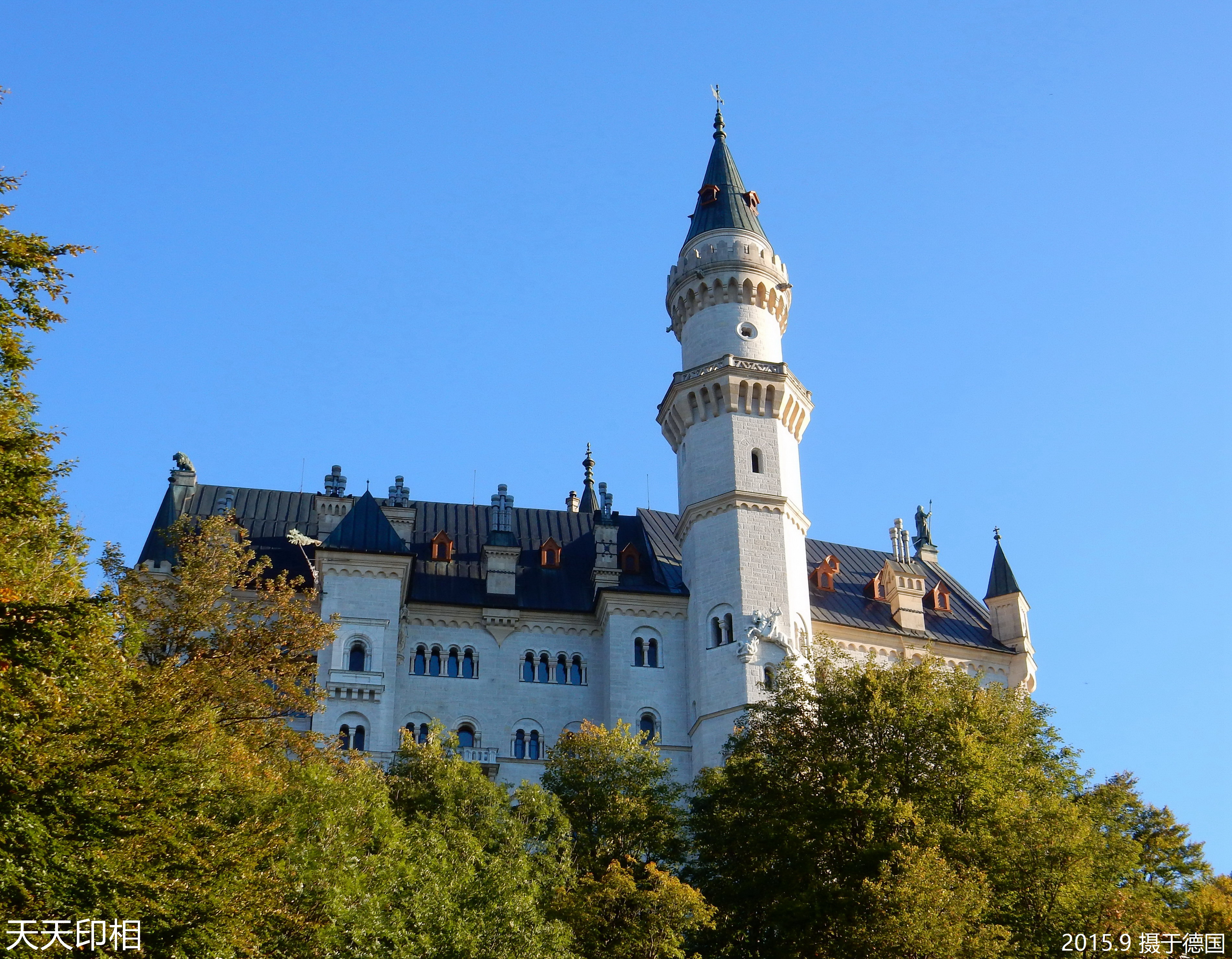 秋日游新天鹅城堡随拍