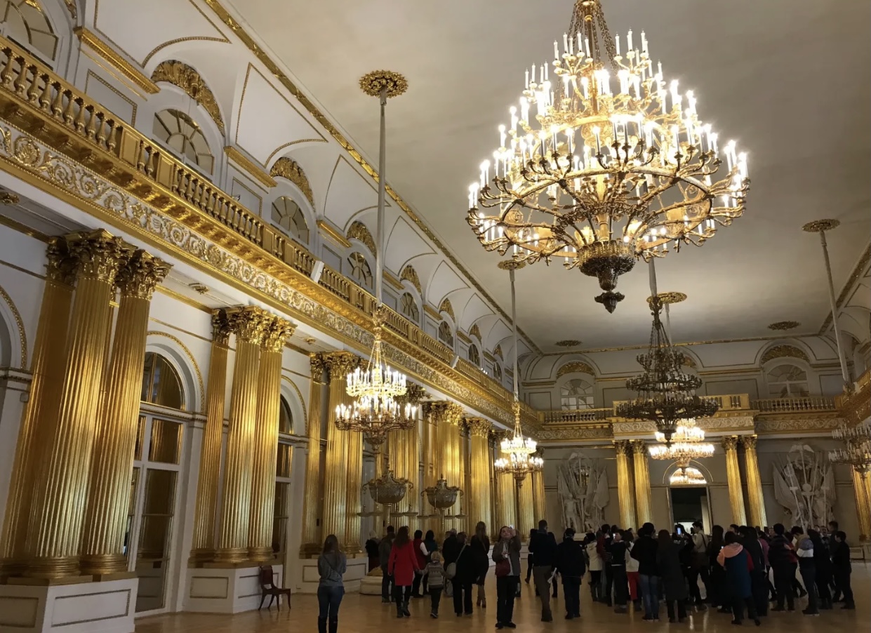 冬宫是俄罗斯国家博物馆艾尔