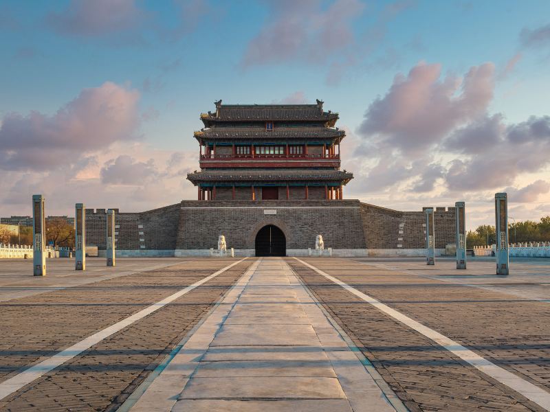 北京西城区永定门图片