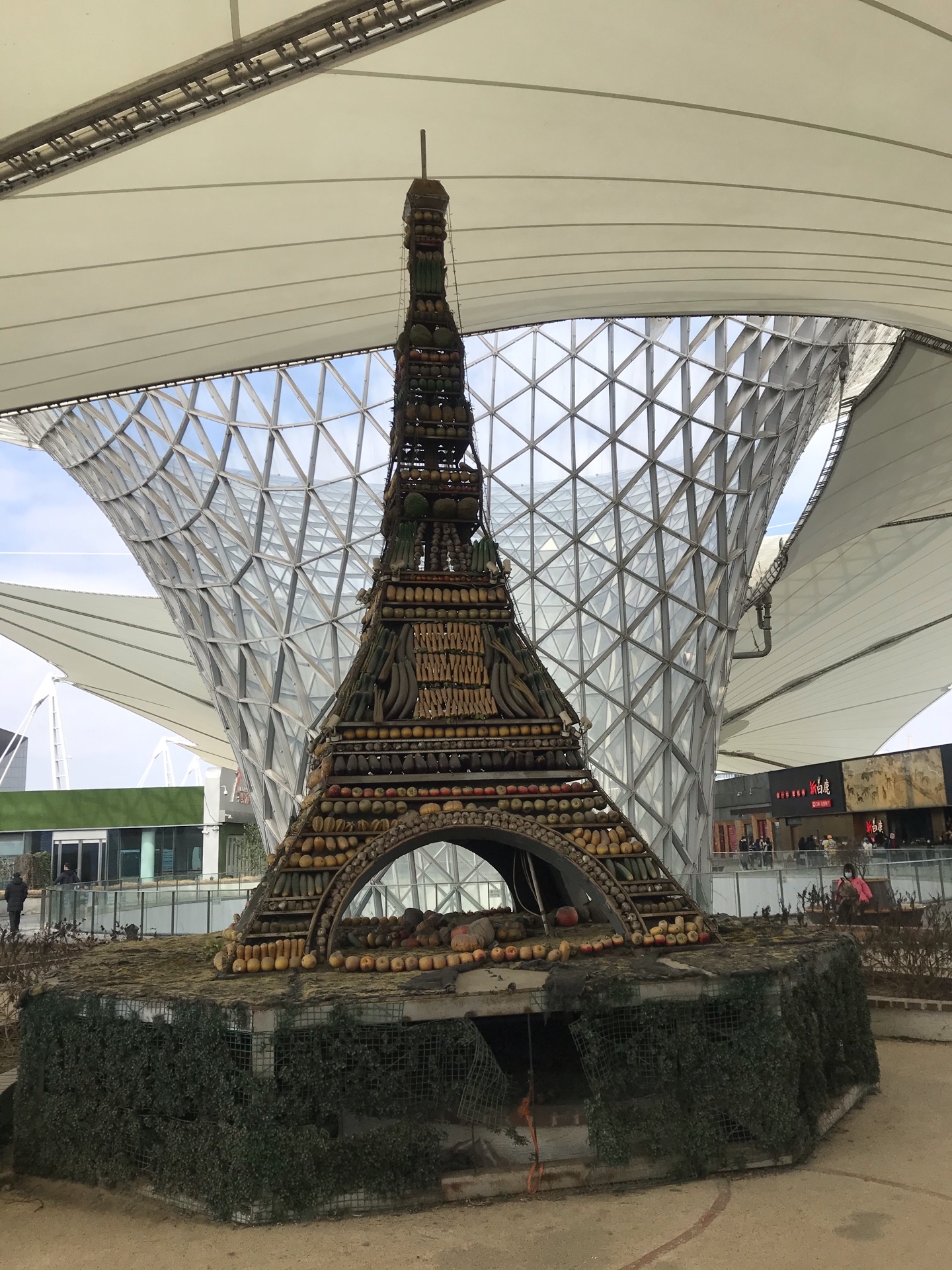 【携程攻略】景点,弟弟推荐的在世博园里的新白鹿,果然是味道好,性价