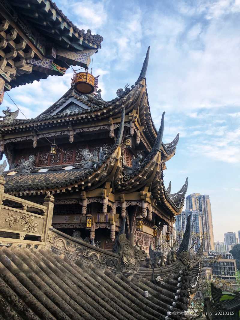 重庆磁器口古镇之宝轮寺-携程攻略