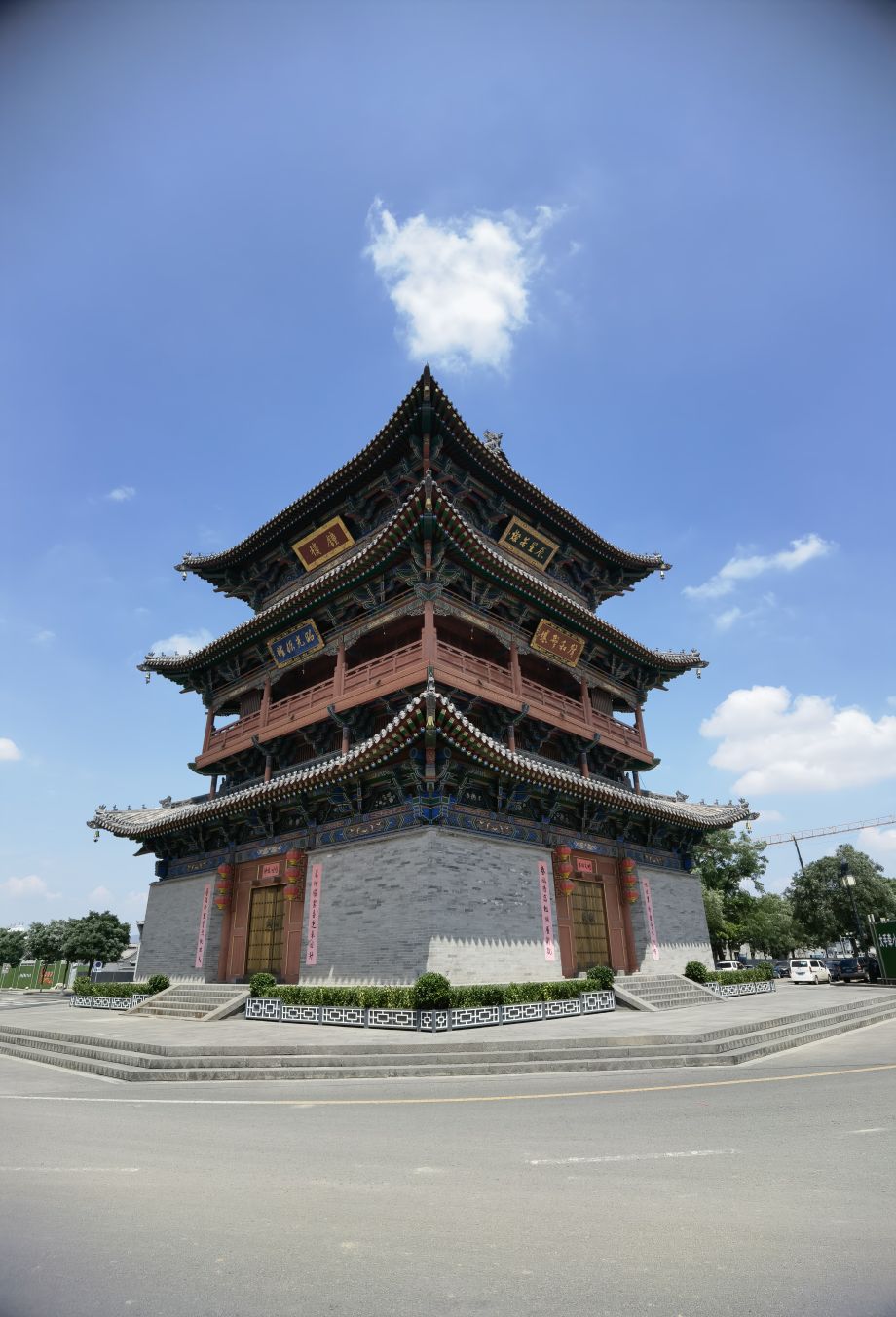 华严寺—鼓楼东西街—关帝庙—大同府文庙—钟鼓楼—清真寺