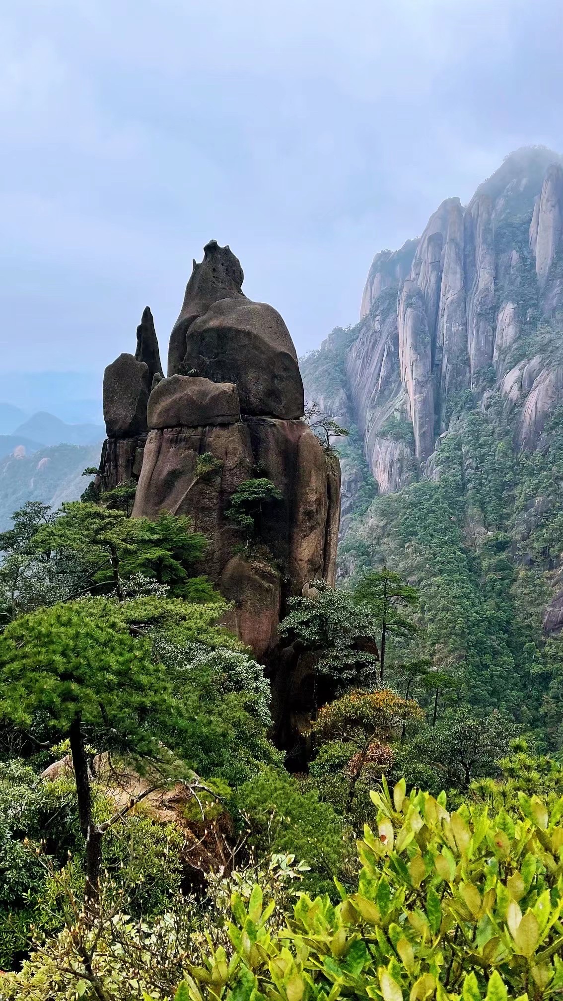 【携程攻略】三清山三清山风景区景点,道教名山三清山因玉京,玉虚