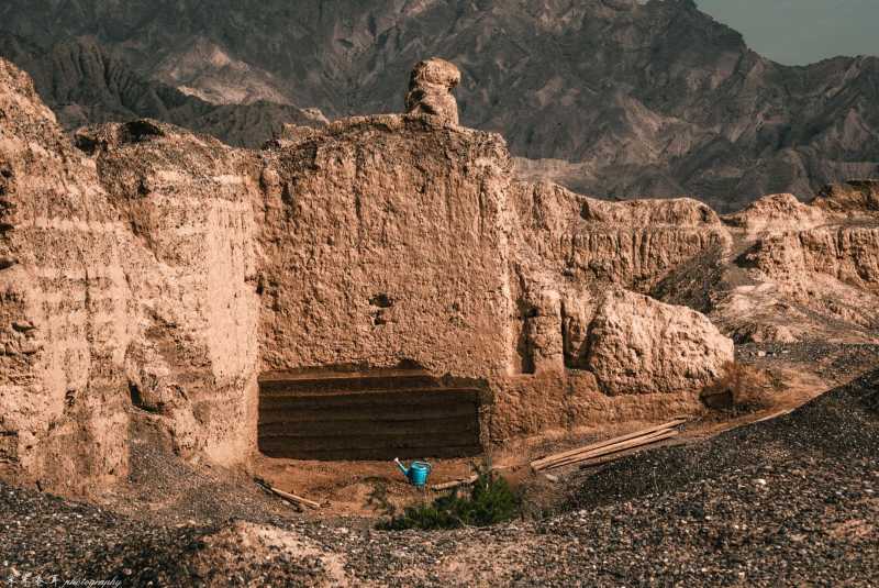 自驾新疆行走库车苏巴什佛寺遗址