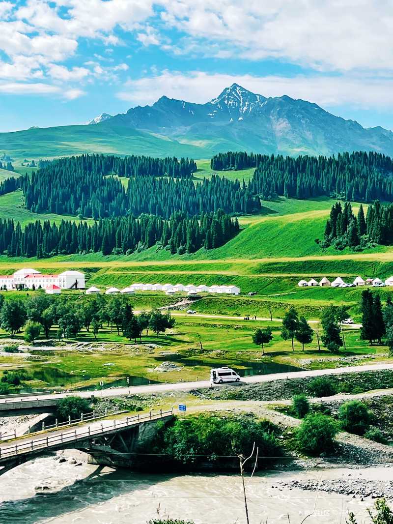 百里画廊唐布拉草原