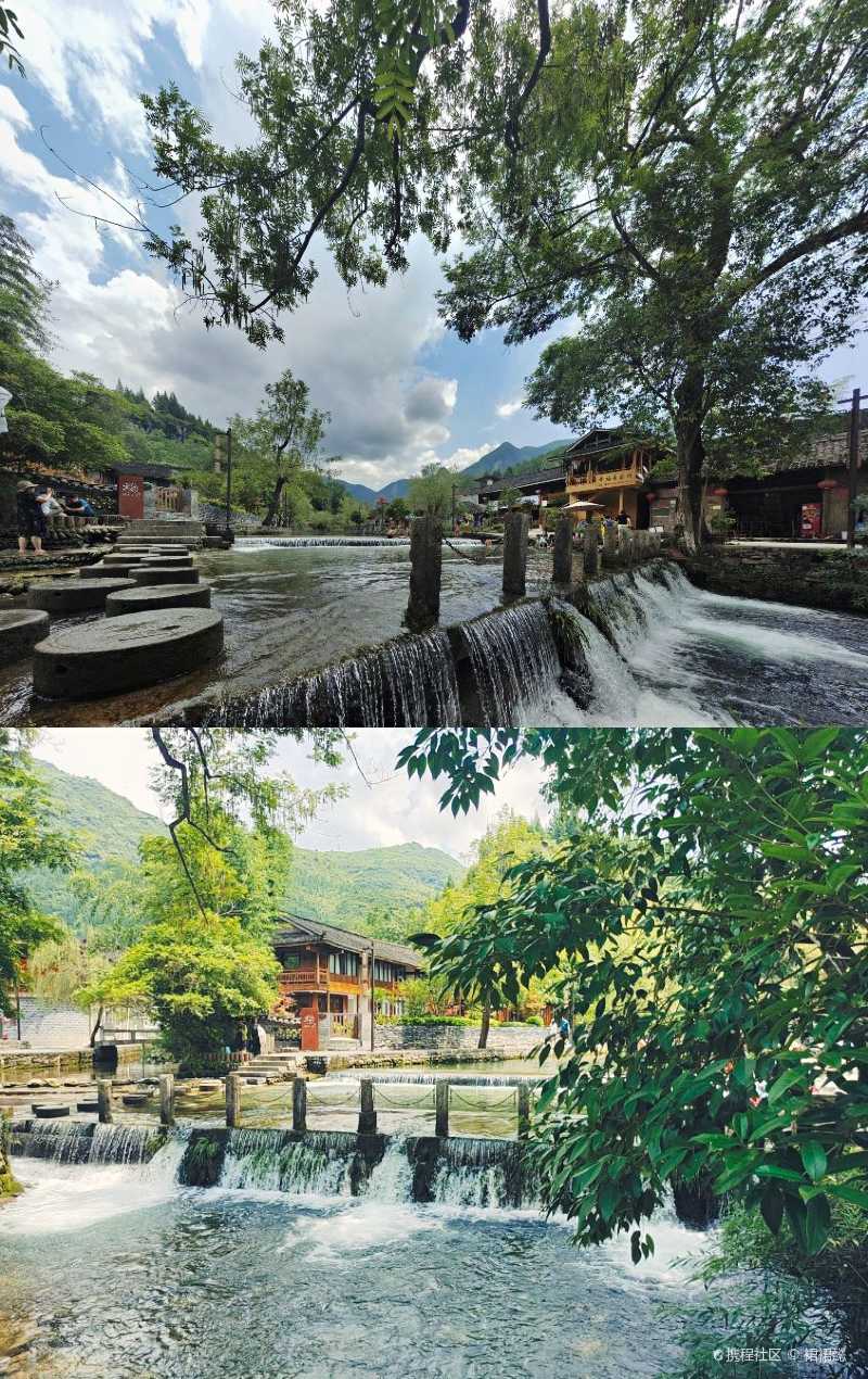 贵州梵净山脚下的世外桃源云舍土家第一村