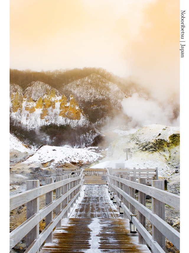 北海道小众景观 登别 地狱谷 地狱即仙境 携程氢气球