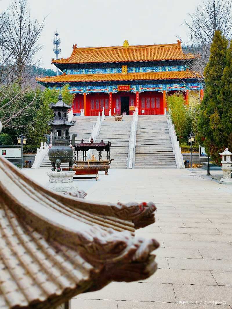 灵珠山菩提寺江北最大的佛教寺院