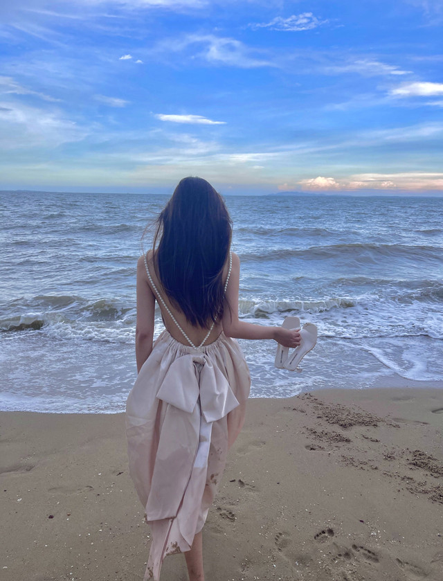 Iphone绝美晚霞滤镜调色 海边电影感 携程氢气球