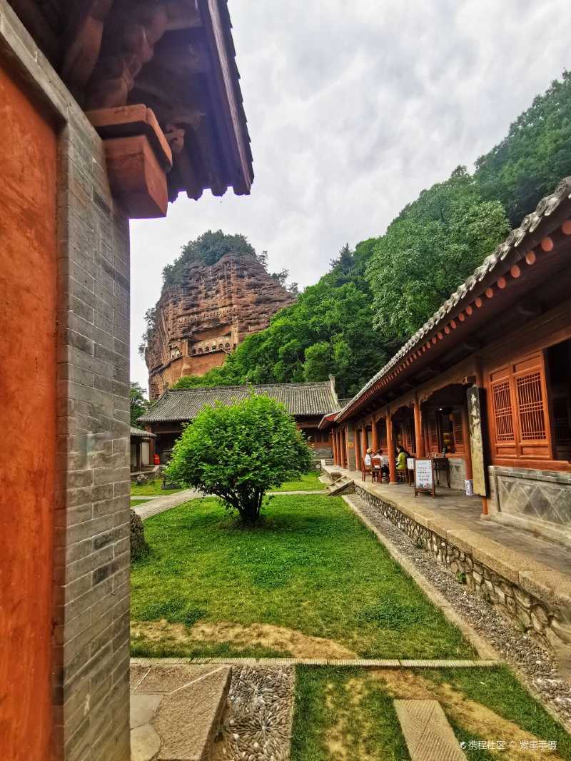 天水麦积山景区千年古刹瑞应寺