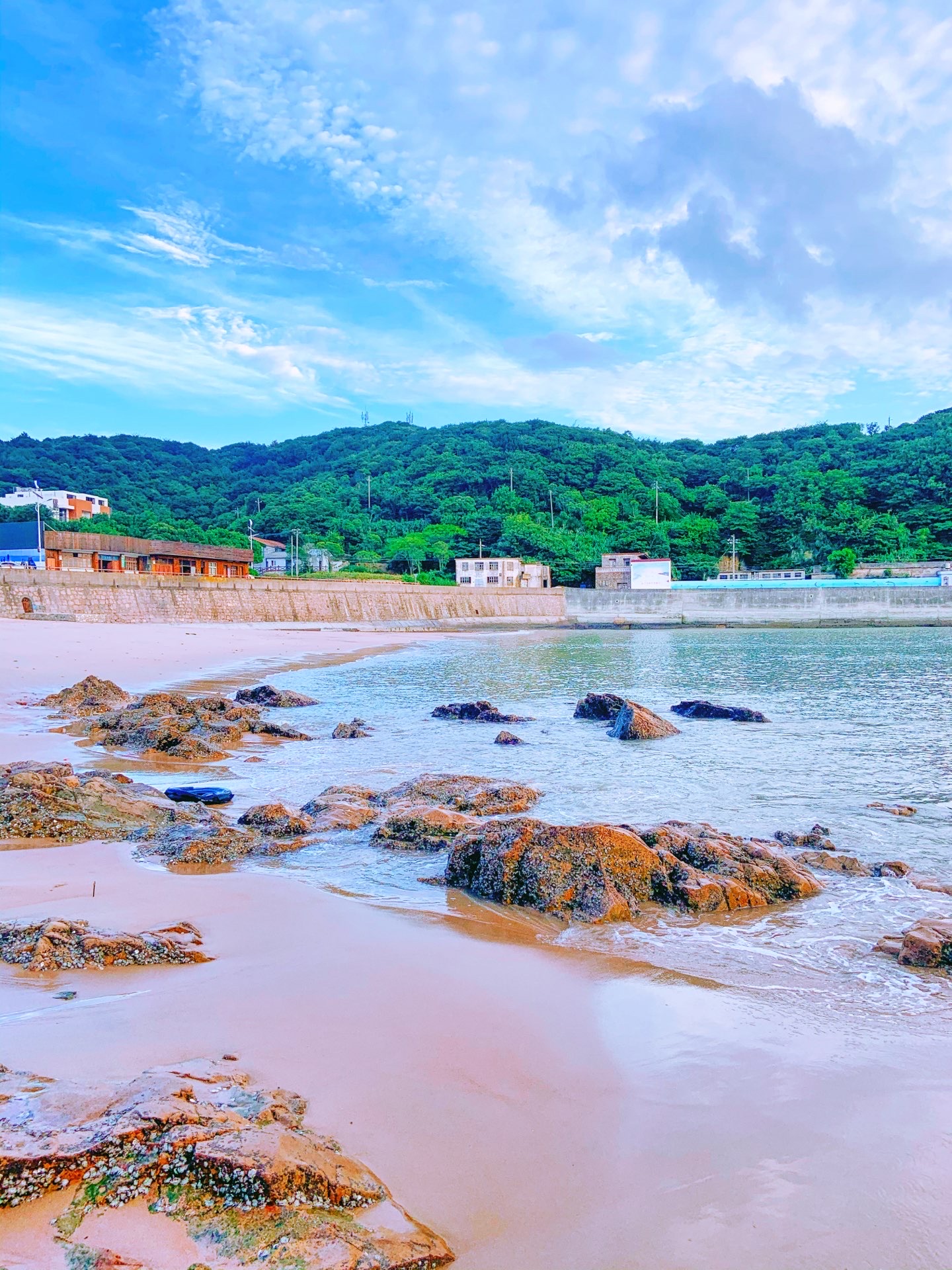 【携程攻略】嵊泗基湖沙滩景点,"如果有时间,你一定要去看看大海,那里