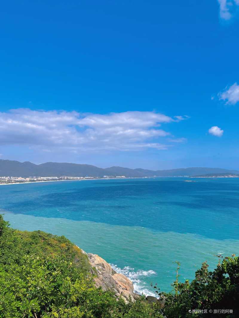 自驾绝美沿海公路三亚太阳湾