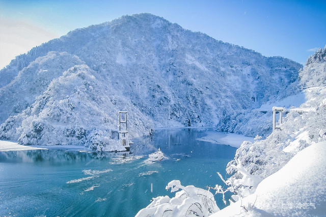 庄川峡的绝妙奇景 携程氢气球