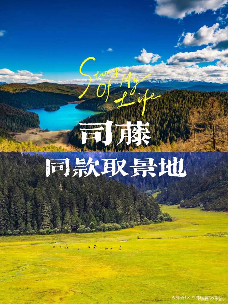 司藤取景地——纳帕海,你get了吗?-携程攻略