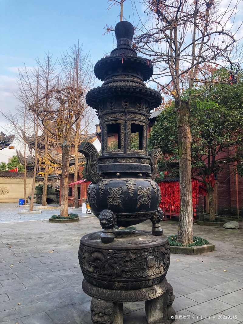 重庆磁器口古镇之宝轮寺-携程攻略