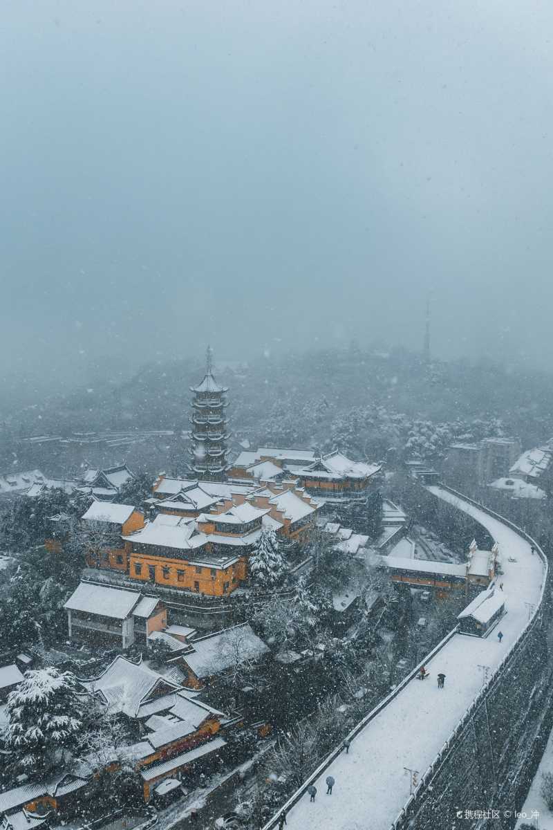 南京鸡鸣寺雪景最佳拍摄点-携程攻略