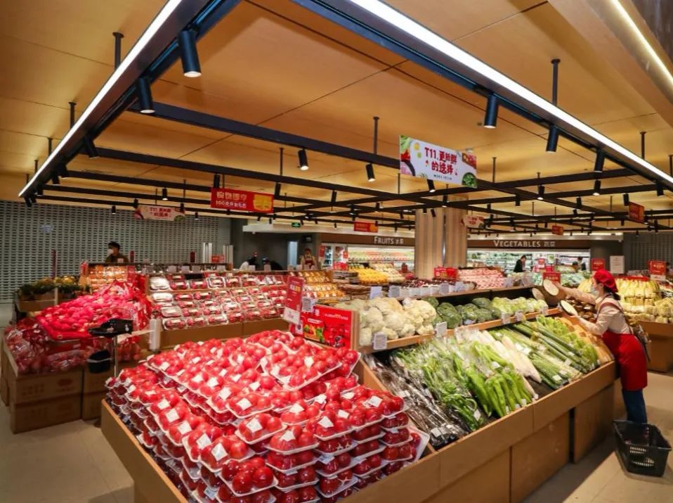 武汉首家t11 food market生鲜超市

开业当天