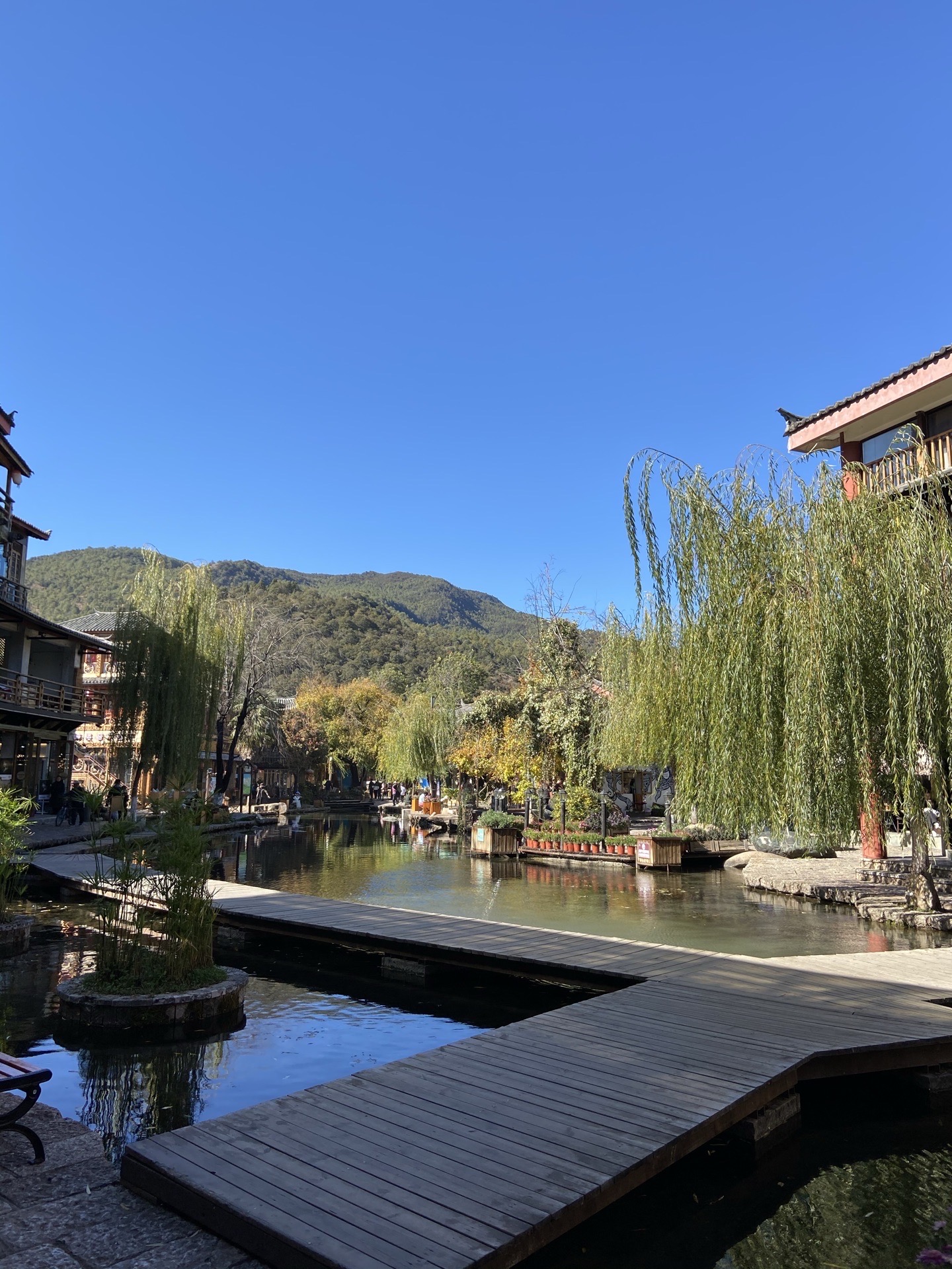 【携程攻略】丽江束河古镇景点,行程安排: day:带着女朋友来到了安静