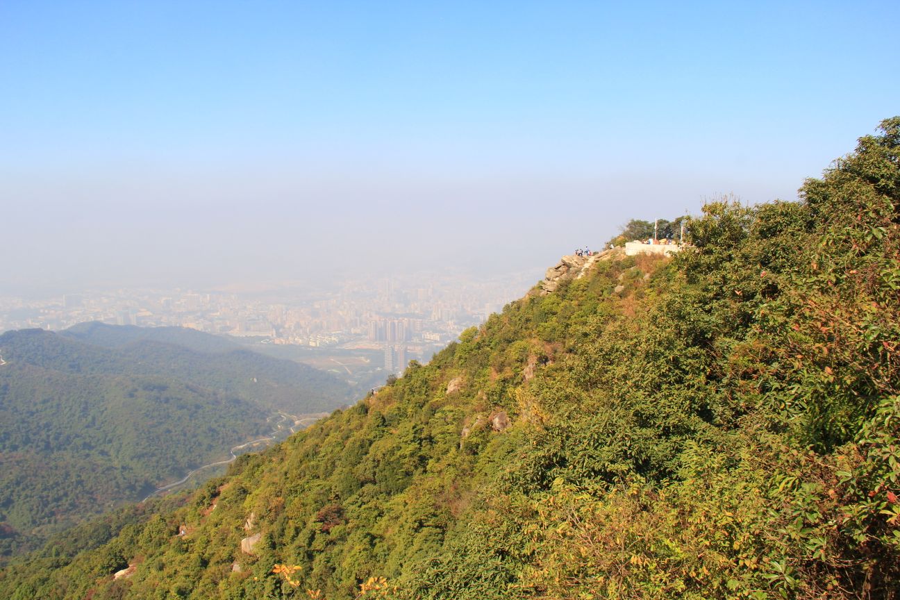【携程攻略】深圳羊台山森林公园景点,第一次去阳台山,就想好了路线