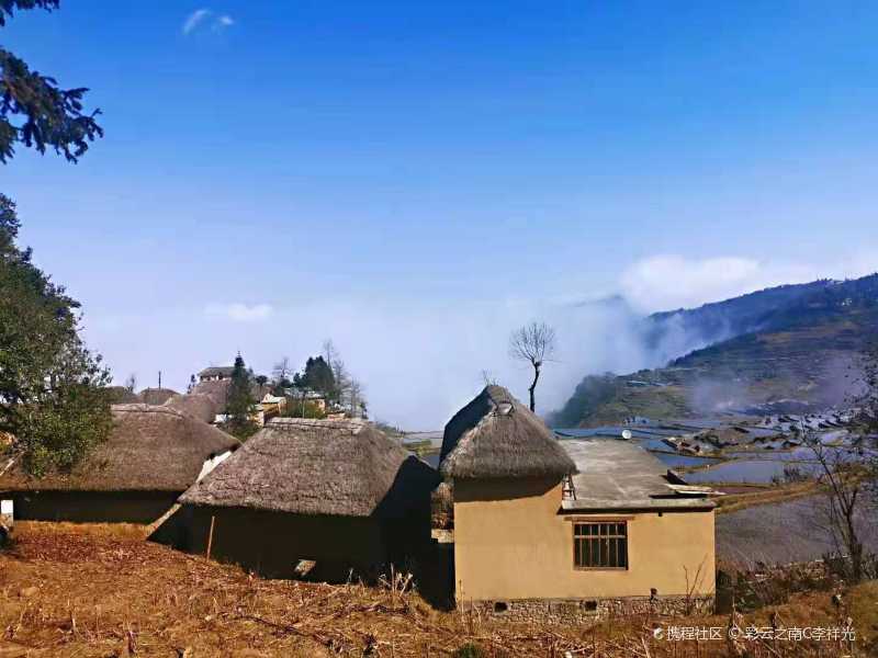 七月木木云南元阳梯田是哈尼族居住的地方-阿者科村自由行笔记-旅游