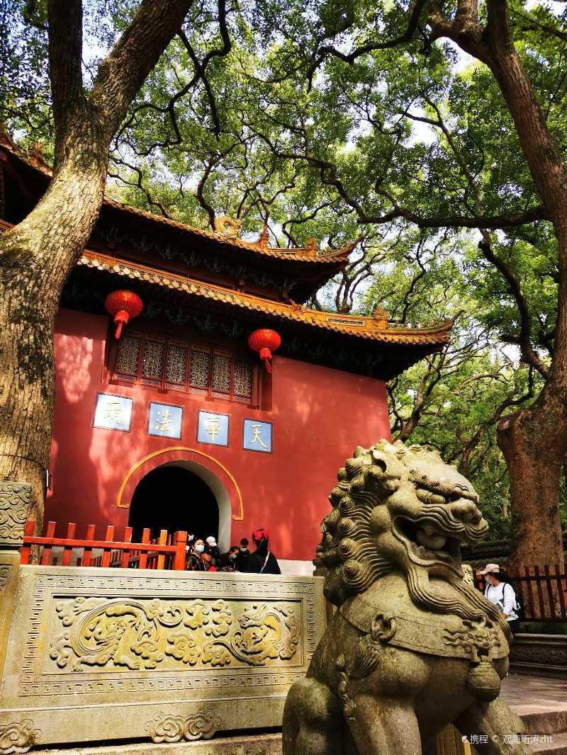 中国唯一的皇家规格寺院法雨寺