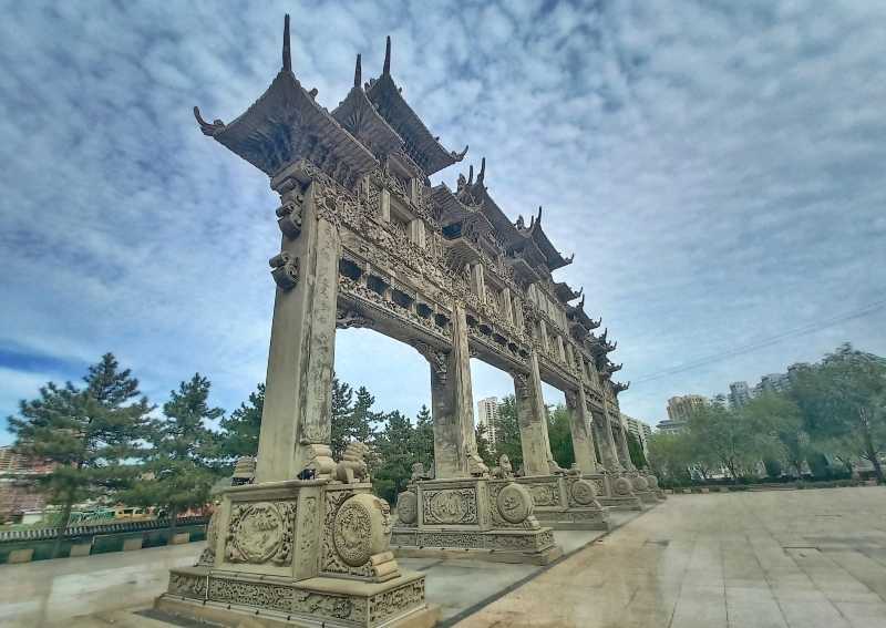 绥德天下第一石牌楼-携程攻略