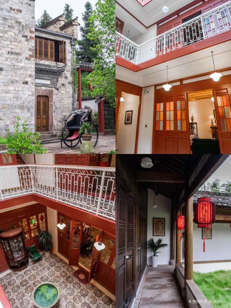 黄山民宿宏村山水画里的泊隐民国风