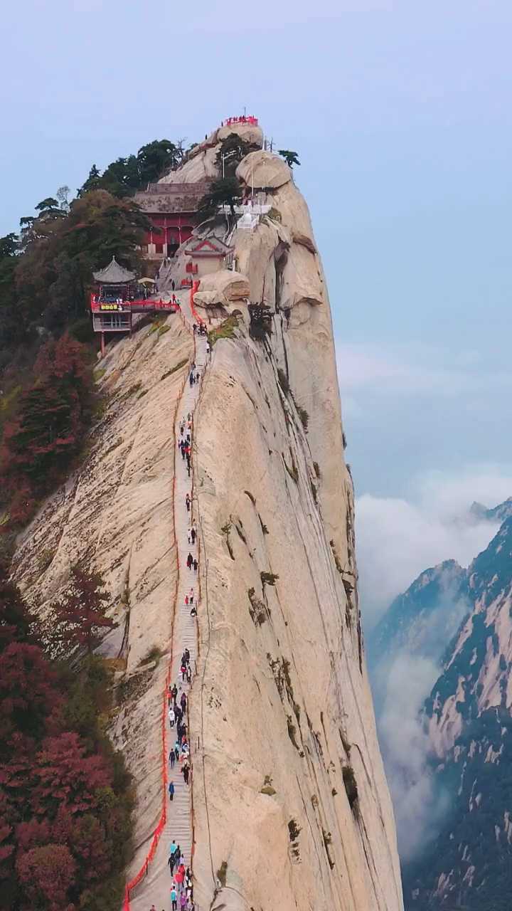 渭南 华山西峰莲花峰-携程攻略