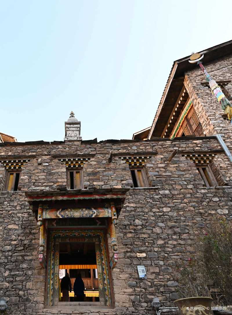 值得一去的川西红旅地嘉绒藏寨西索民居
