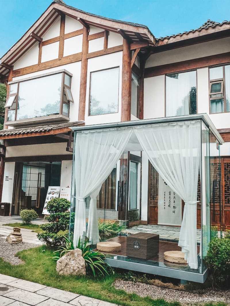 成都周边游民宿乐山大佛旁的禅驿酒店