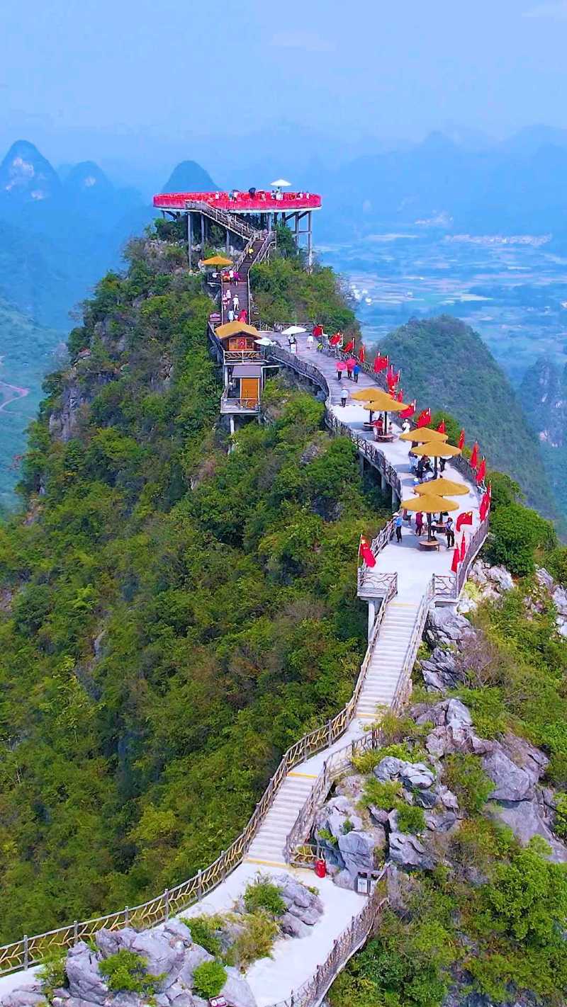 畅游空中花园如意峰