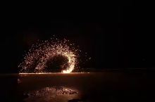 沙美岛钻石海滩 火表演