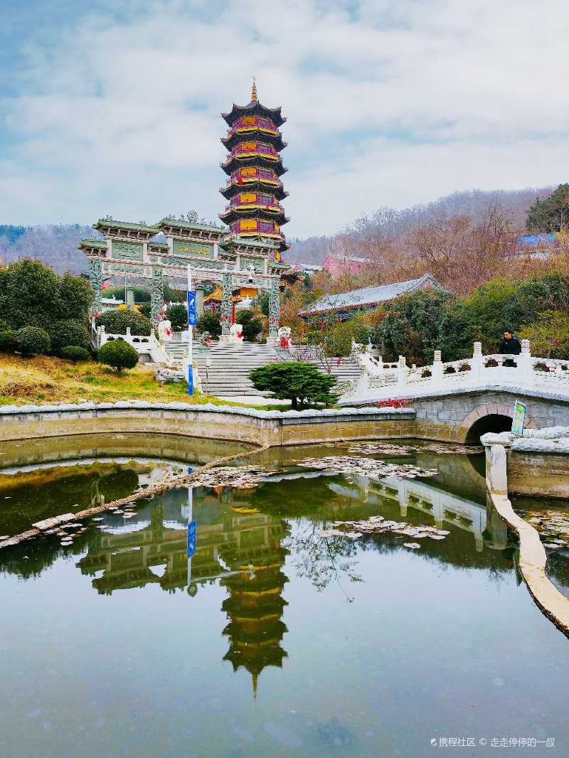 灵珠山菩提寺江北最大的佛教寺院