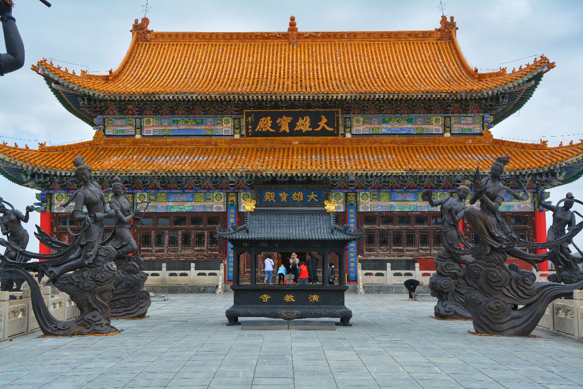 五台山风景名胜区-菩萨顶