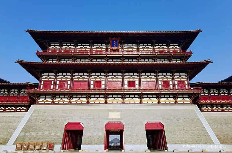 神都洛阳应天门隋唐洛阳城第一门