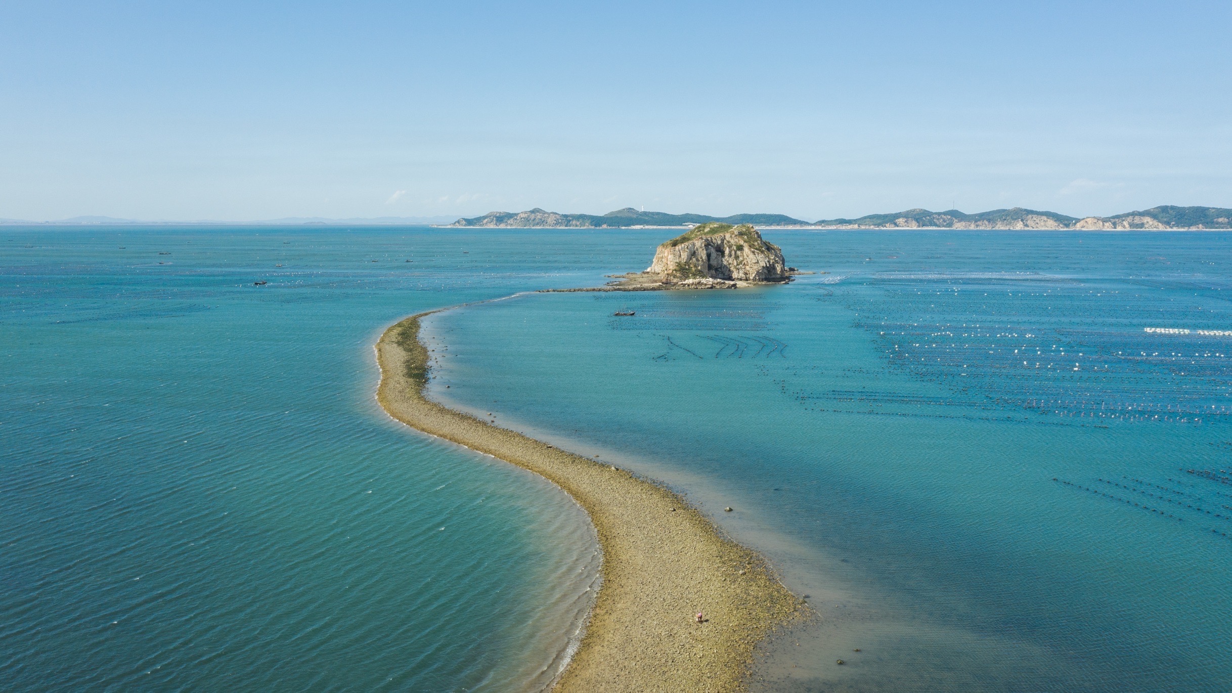 【攜程攻略】長海哈仙島景點,哈仙島是夾在大長山島與廣鹿島之間的