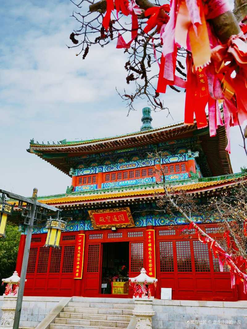 灵珠山菩提寺江北最大的佛教寺院