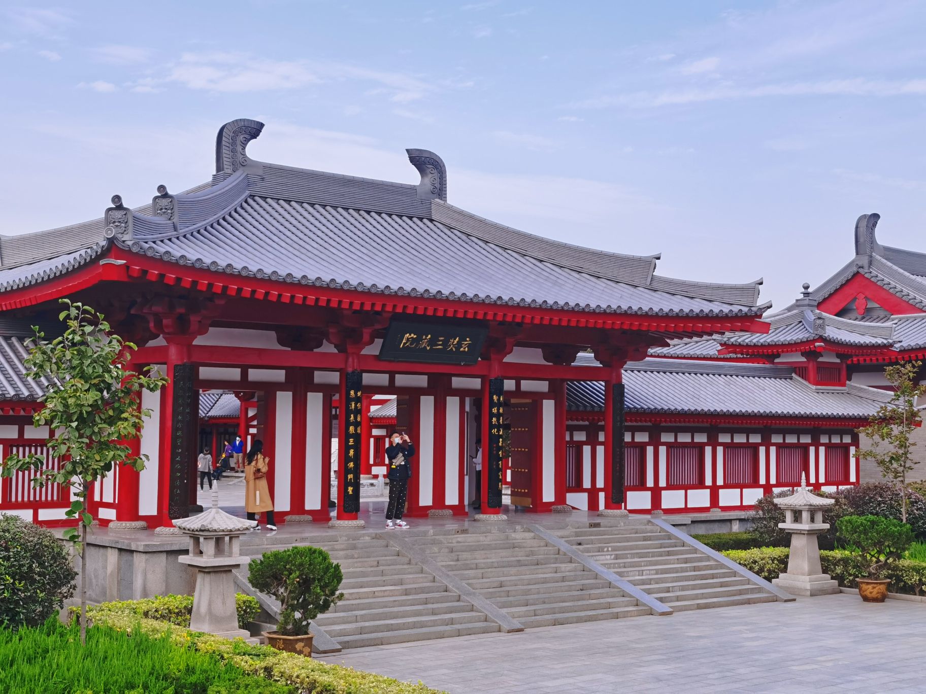 西安大雁塔景点, 大慈恩寺内作为唐代皇家寺院,是唐长安城内最著名