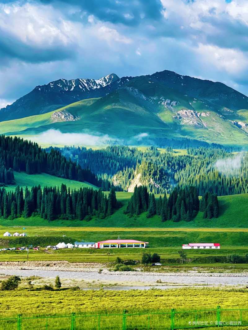 百里画廊唐布拉草原