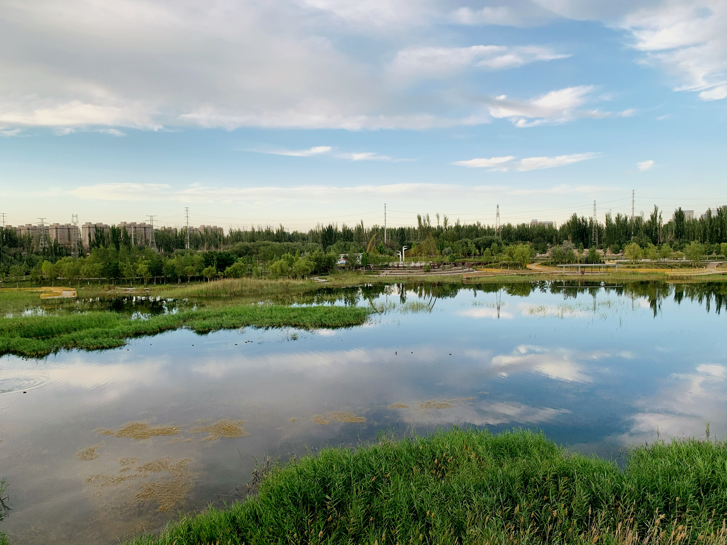 喀什小亚郎湿地公园图片
