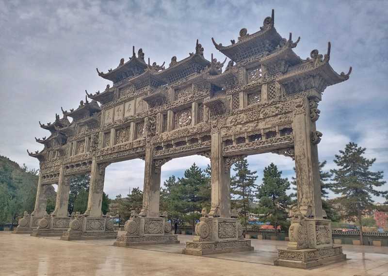 绥德天下第一石牌楼-携程攻略