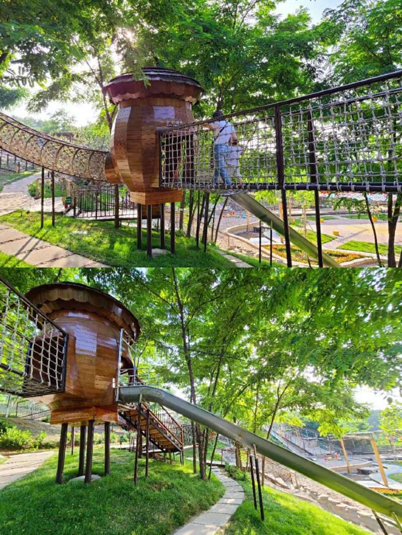 密云欢乐松鼠谷,几百只萌萌哒小松鼠,不插电的儿童游乐场