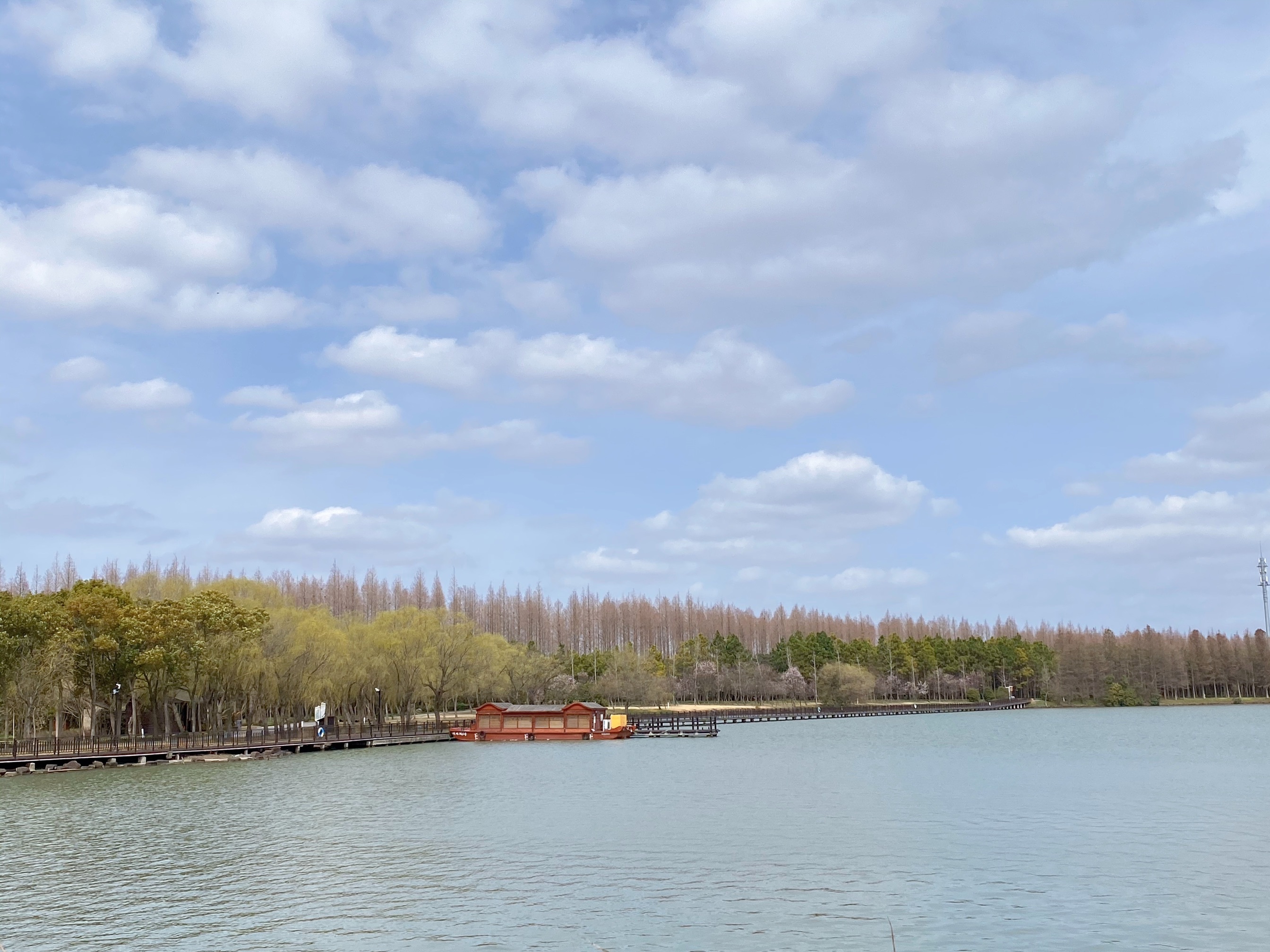 【携程攻略】崇明区西沙明珠湖景区适合单独旅行旅游吗,西沙明珠湖景