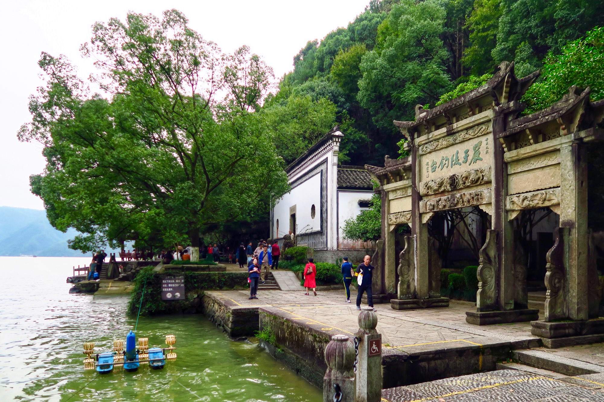 【携程攻略】桐庐严子陵钓台适合朋友出游旅游吗,严子陵钓台朋友出游