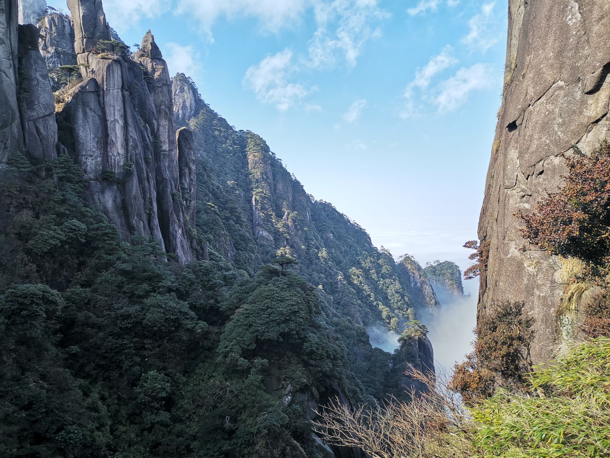 三清山的景色图片