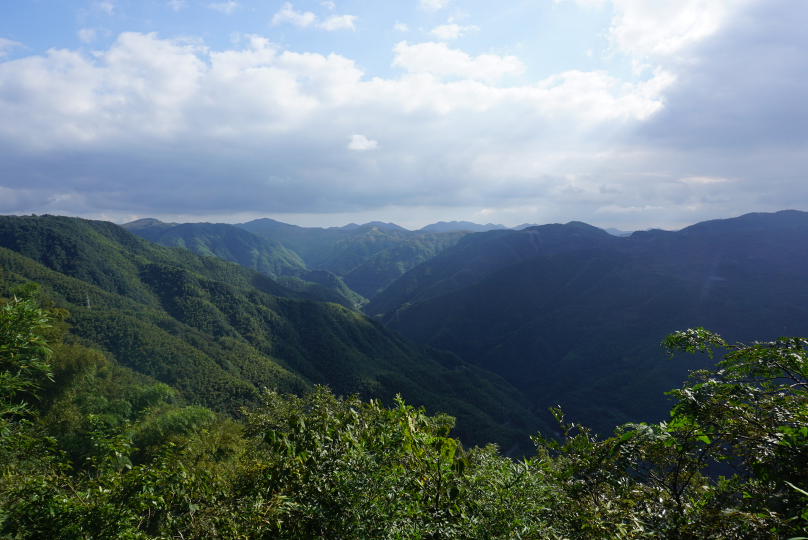 四明山地质公园景区
