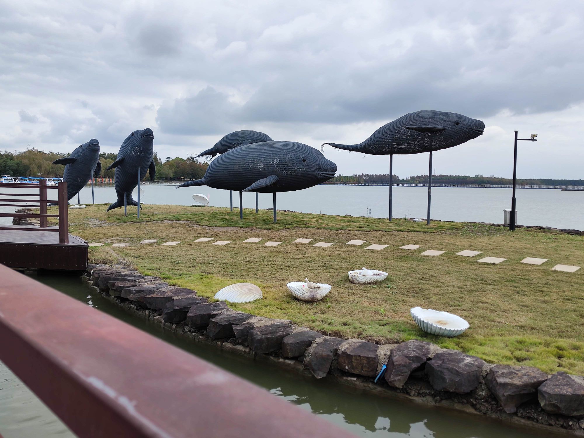 【携程攻略】崇明岛西沙明珠湖景区适合朋友出游旅游吗,西沙明珠湖